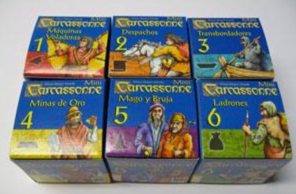 mini expansiones carcassonne