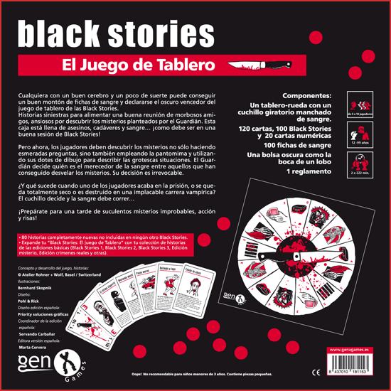 Black Stories Crímenes Verdaderos.
