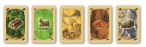 catan cartas recursos