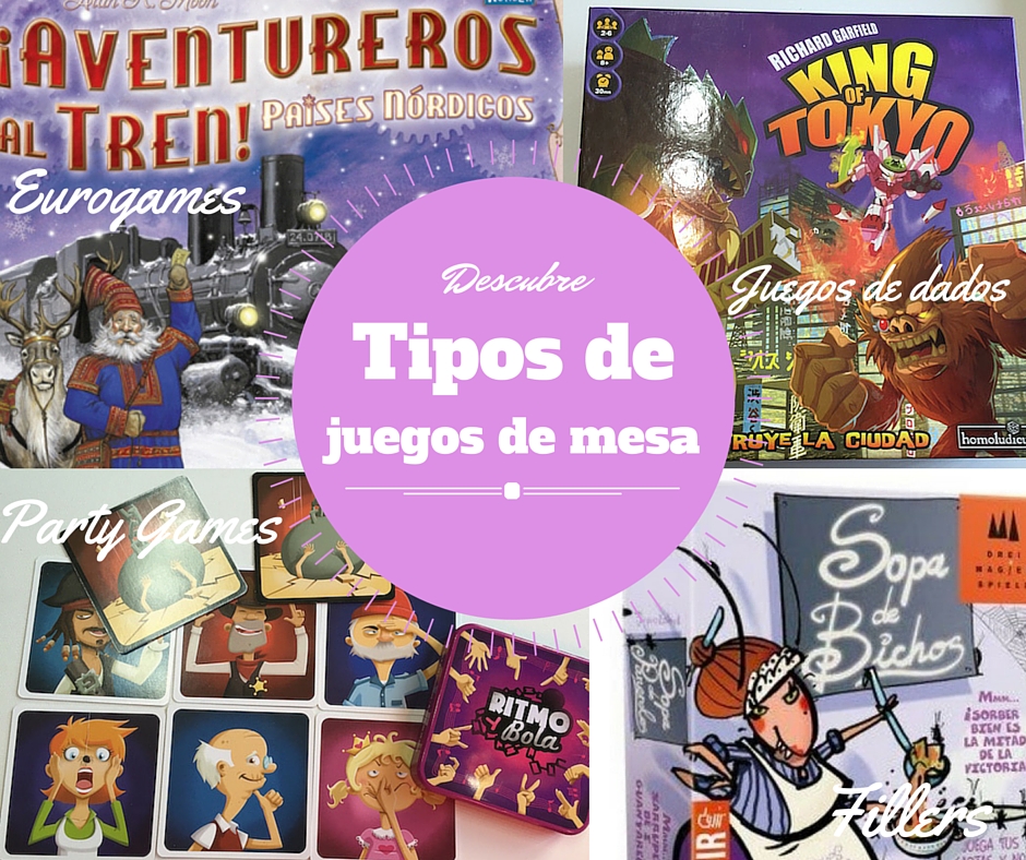 tipos de juegos de mesa