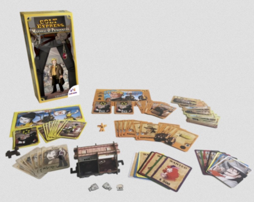 colt express marshal y prisioneros