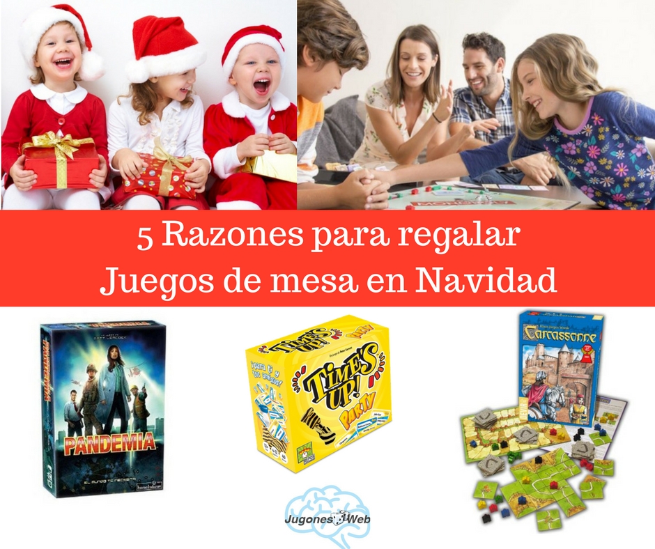 regalar juegos de mesa en Navidad